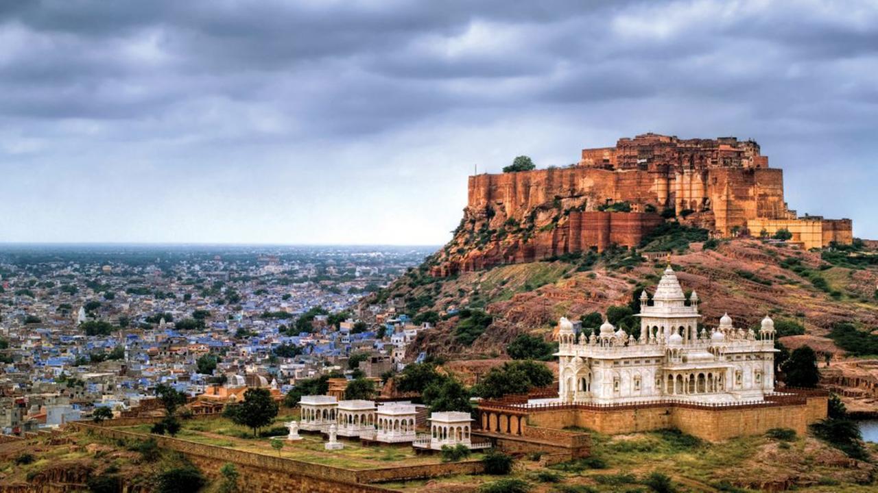 Bed And Breakfast Clock Tower Haveli Jodhpur  Exteriör bild