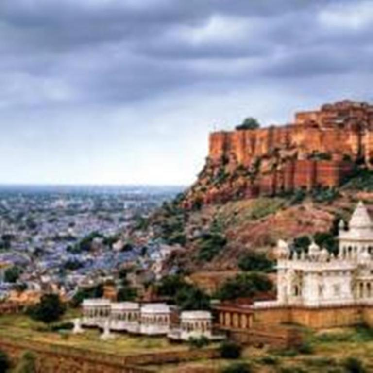 Bed And Breakfast Clock Tower Haveli Jodhpur  Exteriör bild